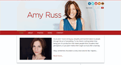 Desktop Screenshot of amyruss.com