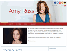 Tablet Screenshot of amyruss.com